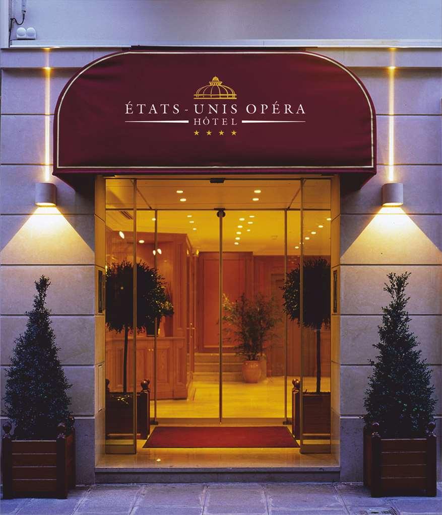 Hotel Etats Unis Opera Париж Екстер'єр фото